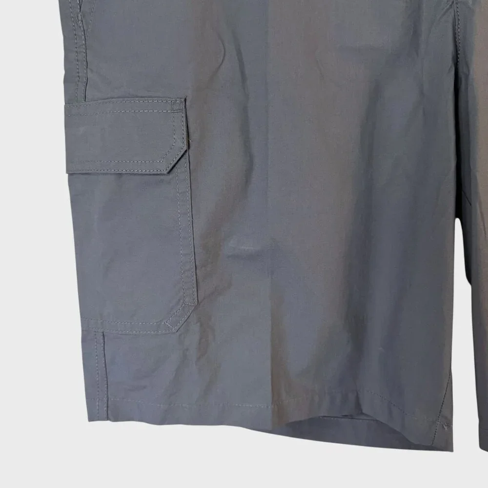 Columbia Washed Out Cargo Short II Gray Men's 36W Hiking Trekking Outdoors NEW